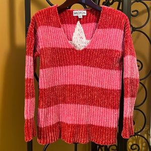 WILDFOX Chenille Shine Clark Sweater